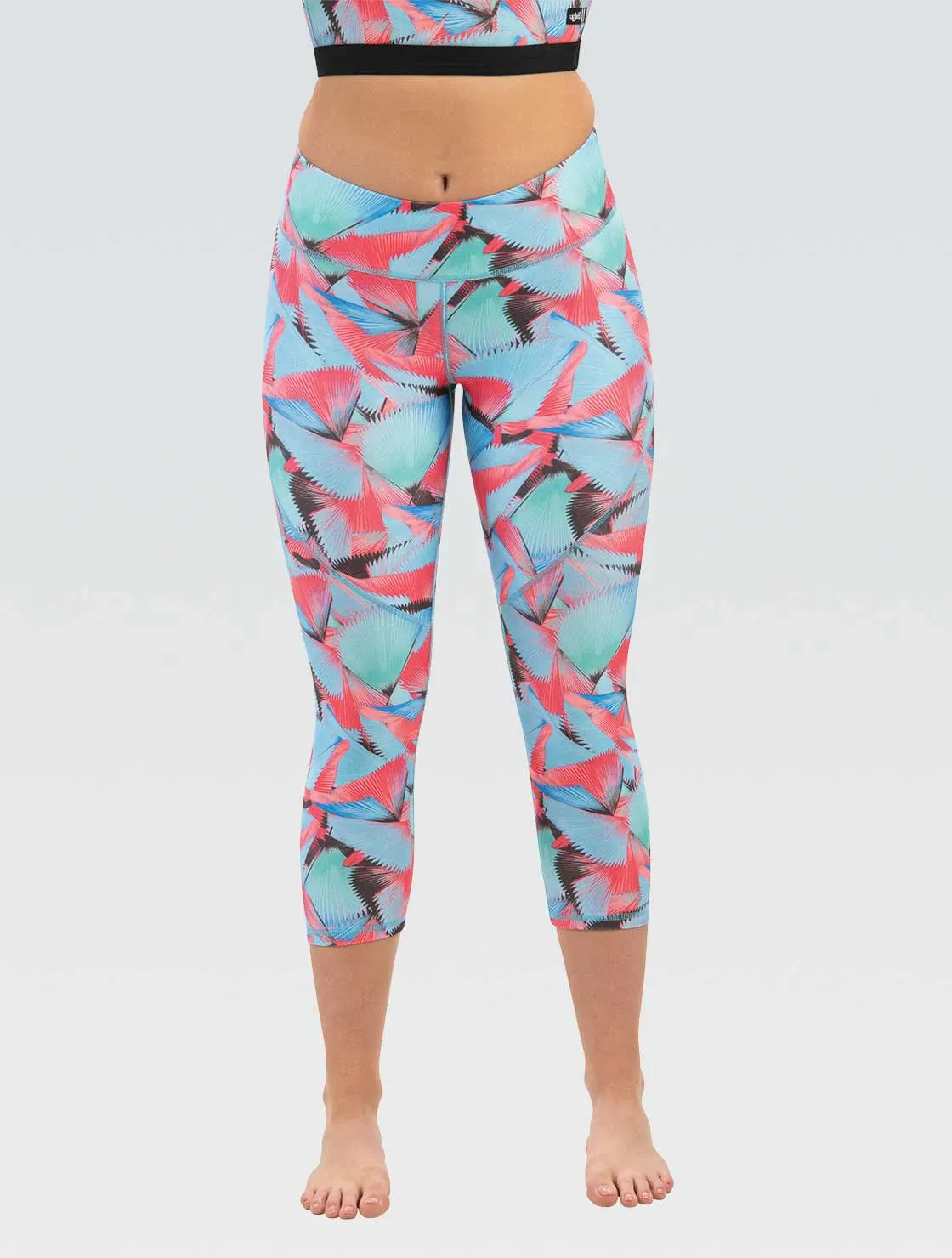 DOLFIN Uglies Revibe Fancy Aqua Capris
