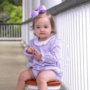Georgia Bubble- Lavender Stripe