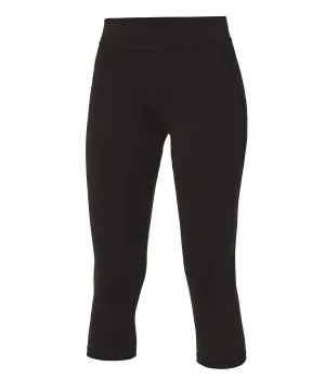 Jet Black - Women's cool capri