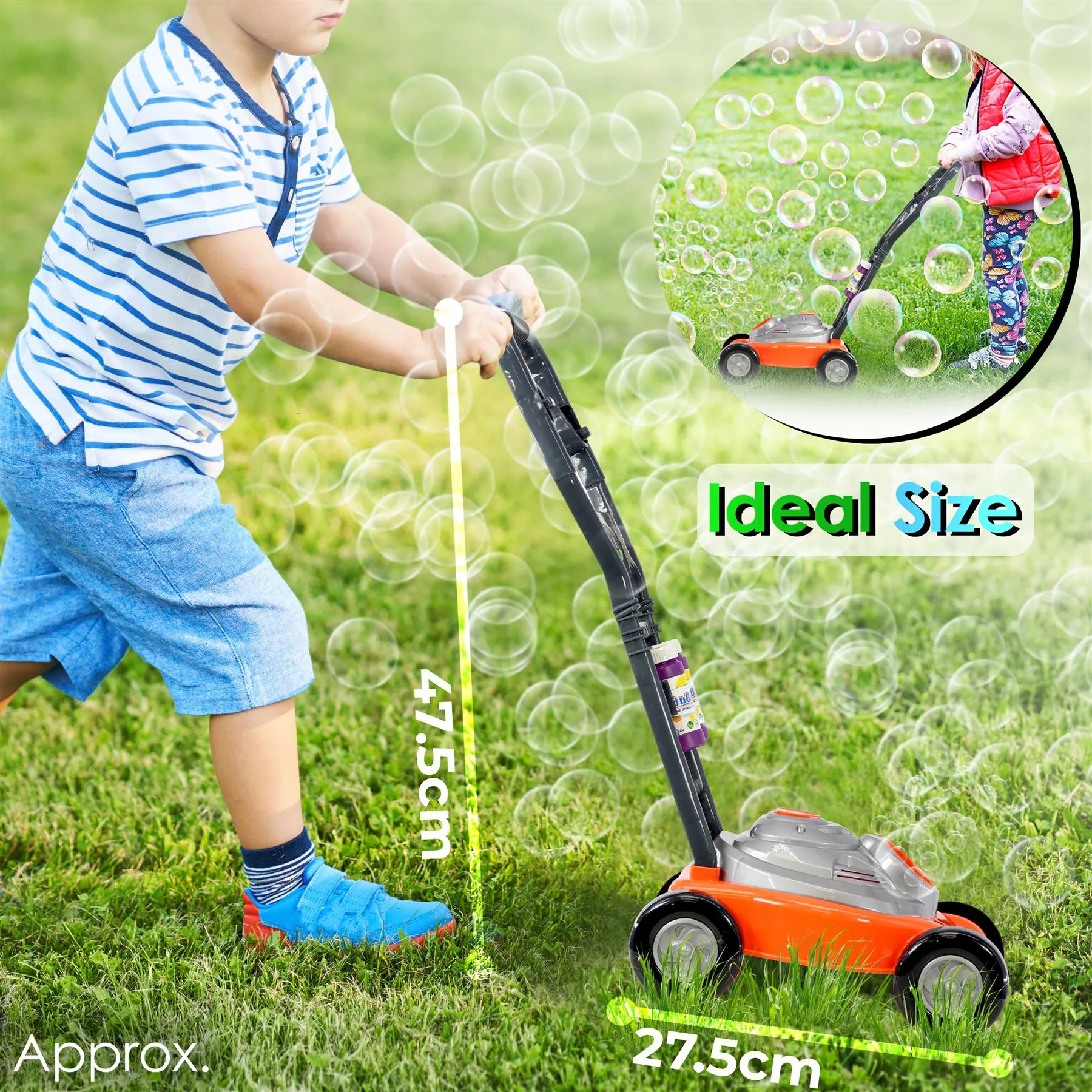 Kids Bubble Mower Bubble Blowing Toy