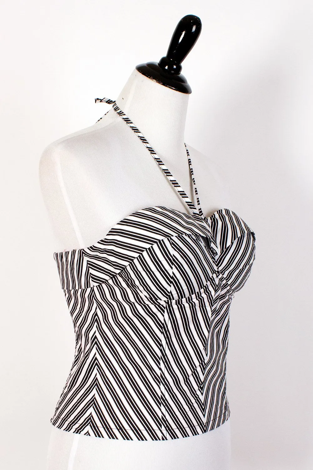 Parade on the Prado Vamp Bustier Top - FINAL SALE