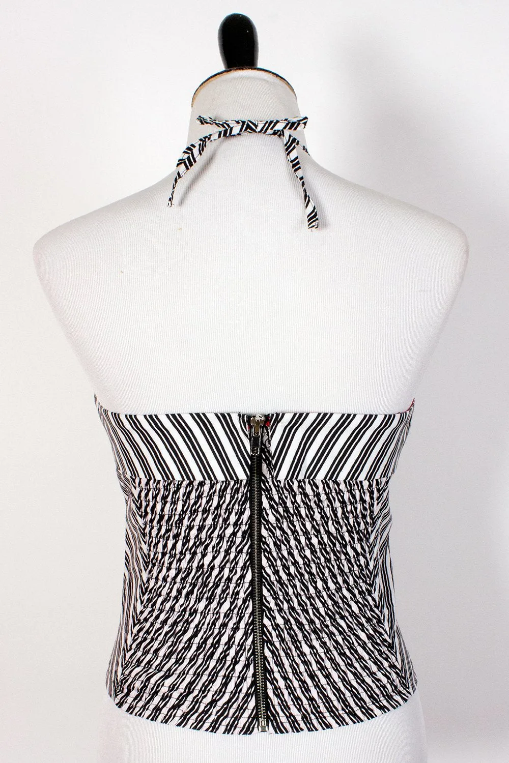 Parade on the Prado Vamp Bustier Top - FINAL SALE
