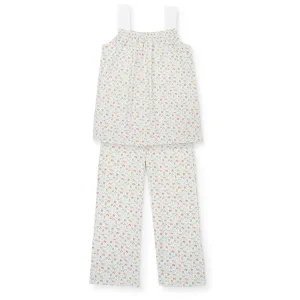 Pennie Women's Pajama Pant Set- Garden Floral