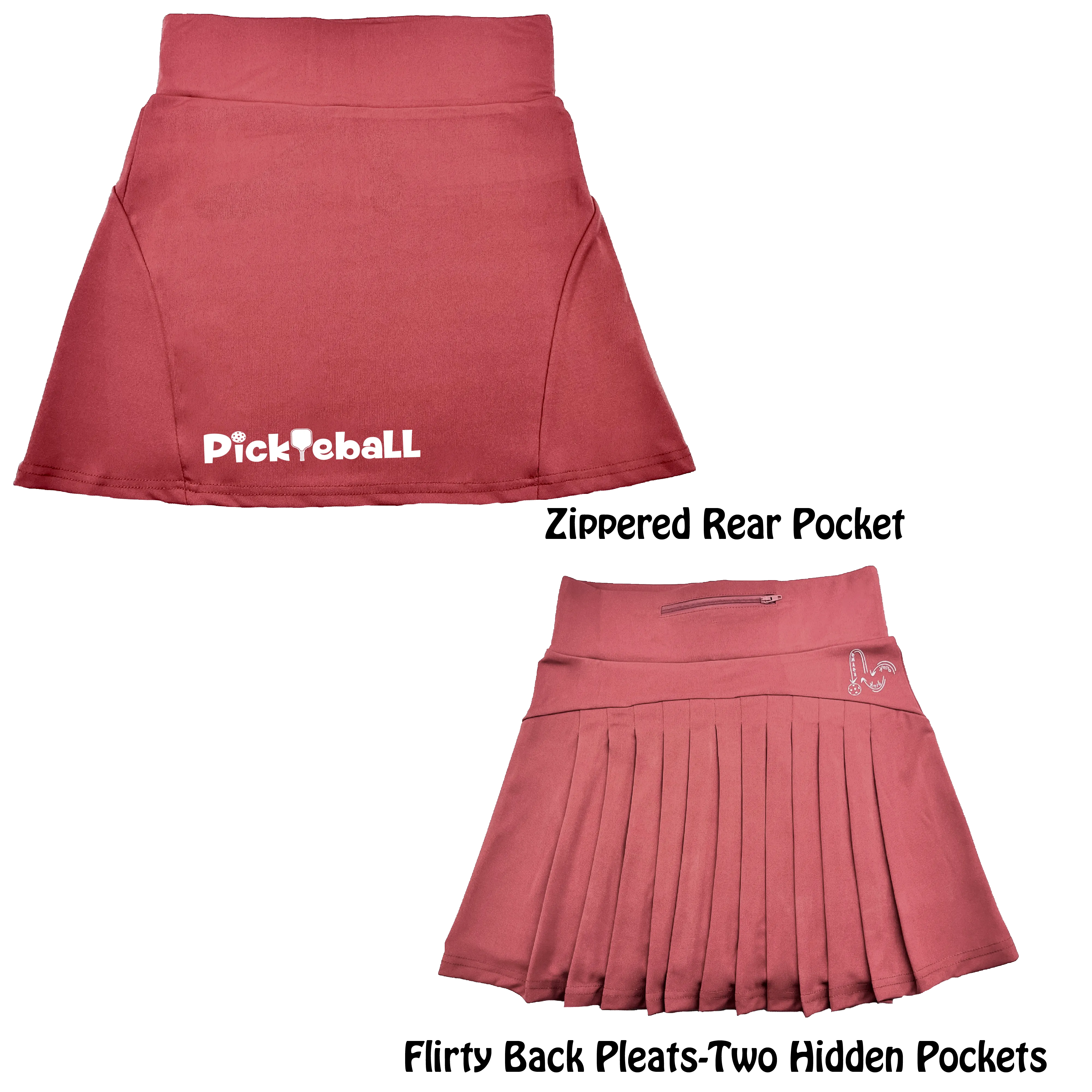 Pickleball Horizontal | Women's Flirty Pickleball Skort