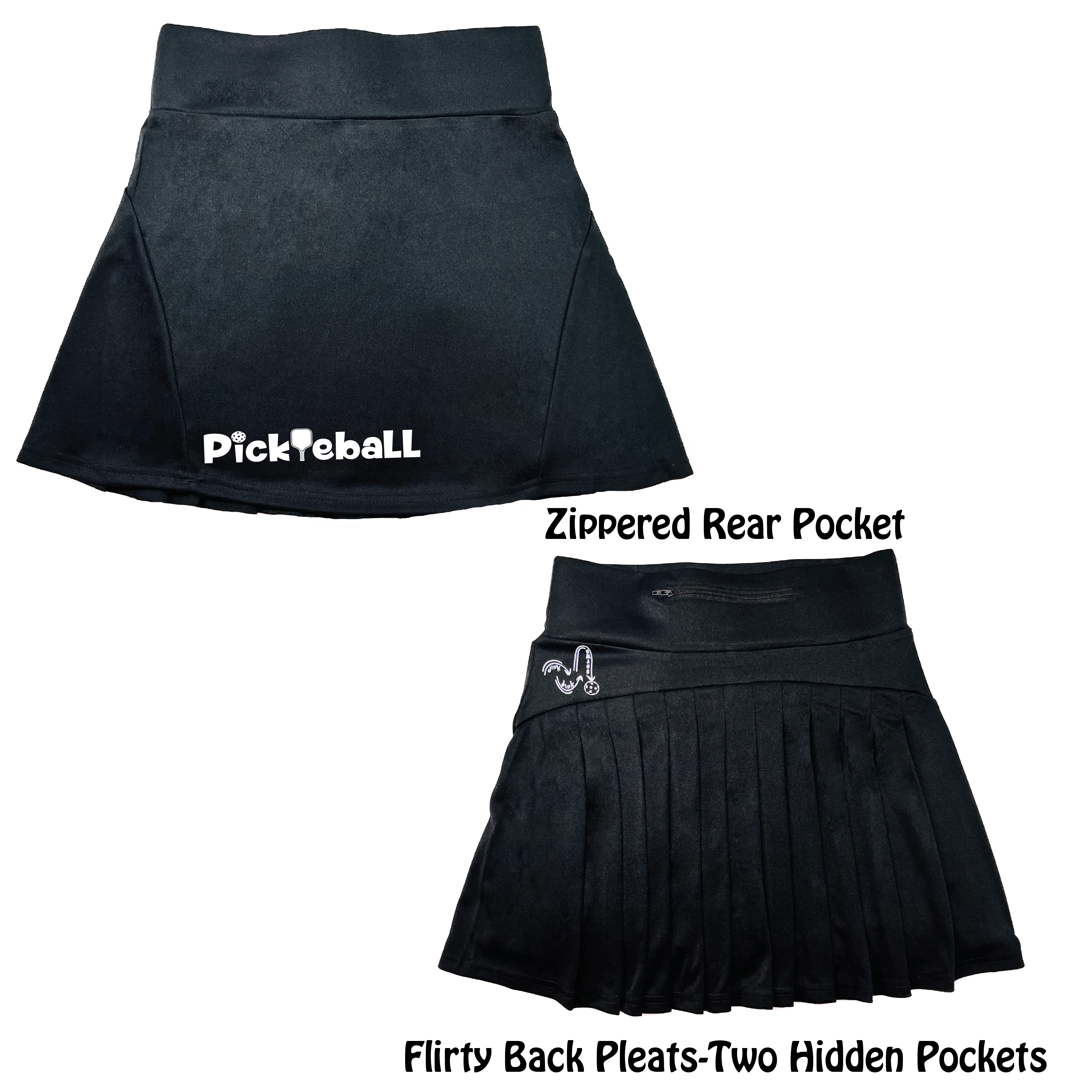 Pickleball Horizontal | Women's Flirty Pickleball Skort