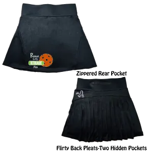 Pickleball Is My Retirement Plan | Women's Flirty Pickleball Skort