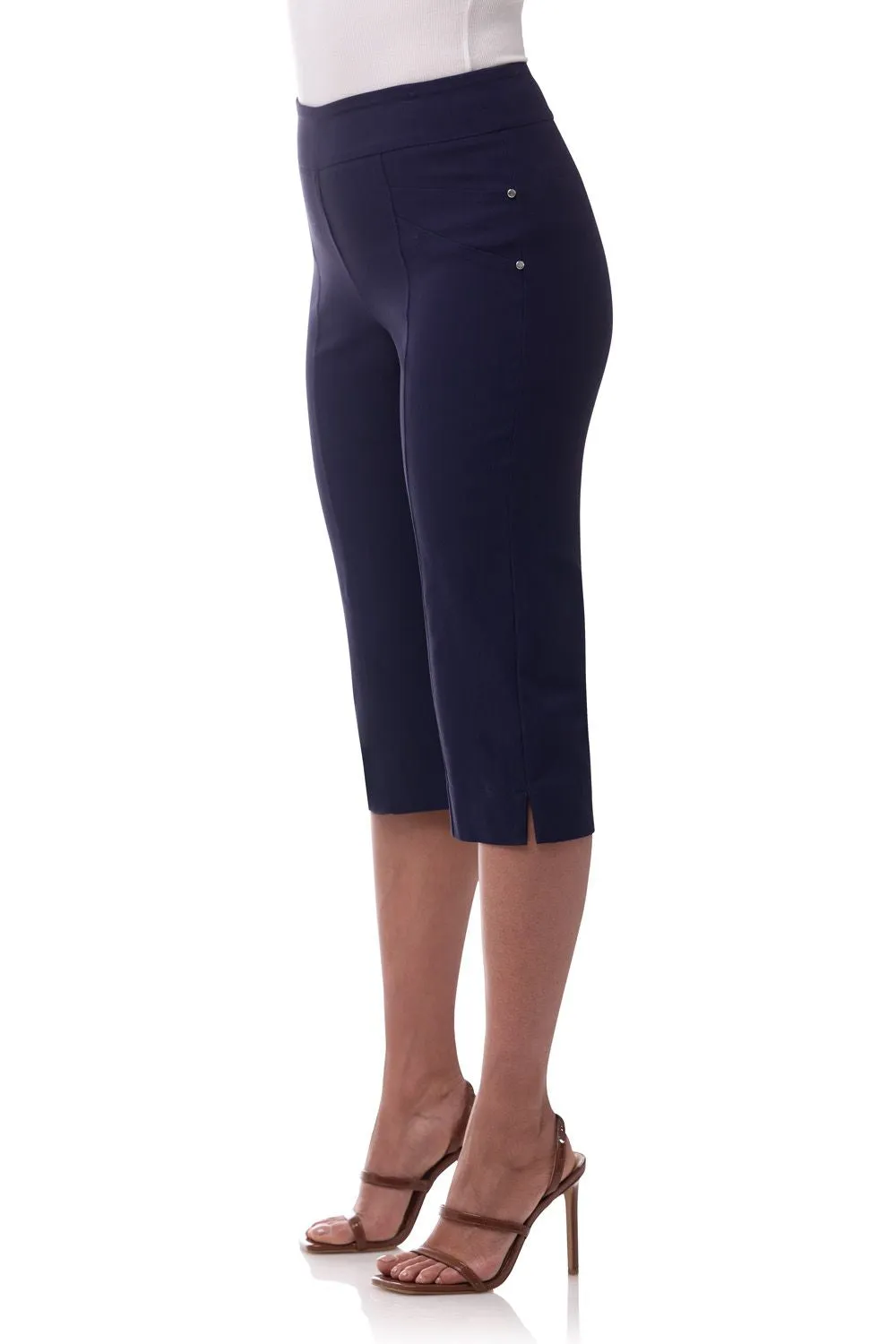 Rekucci EcoCosy Ease Into Comfort Capri with Seams