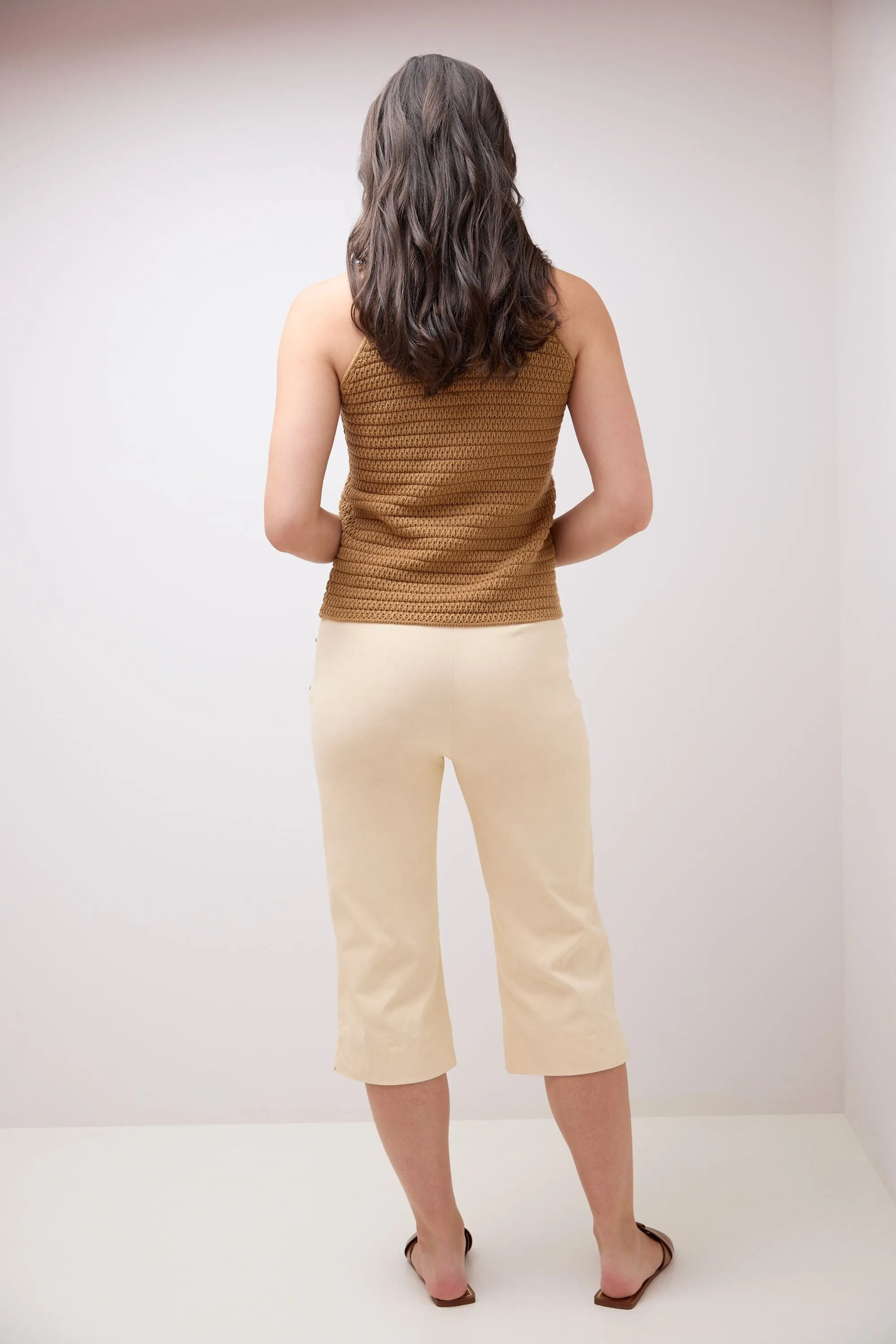 Rekucci EcoCosy Ease Into Comfort Capri with Seams