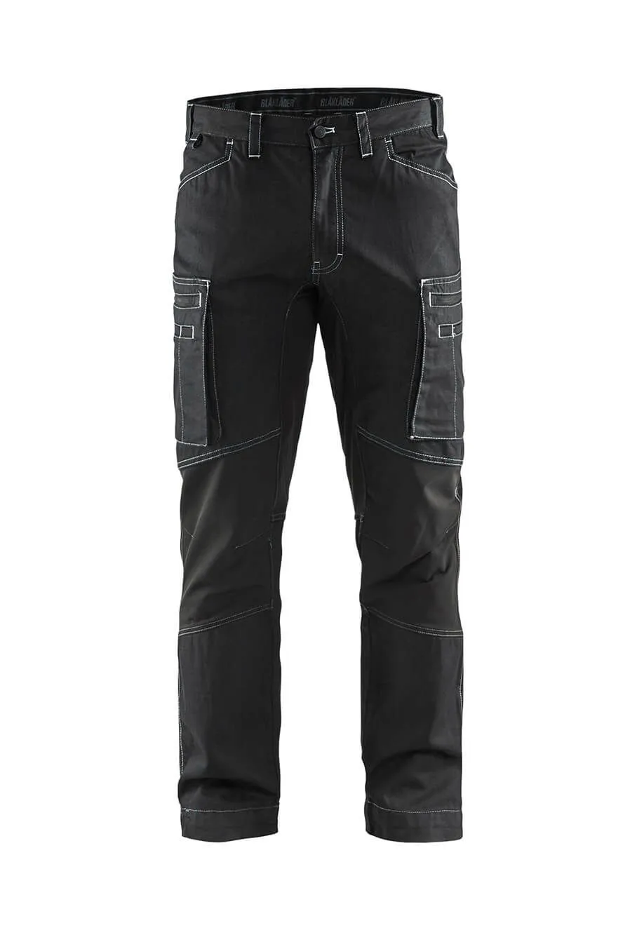 Service&#x20;Trousers&#x20;Stretch&#x20;1459&#x20;Zwart&#x20;-&#x20;Bl&#xE5;kl&#xE4;der