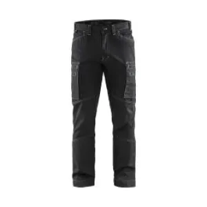 Service&#x20;Trousers&#x20;Stretch&#x20;1459&#x20;Zwart&#x20;-&#x20;Bl&#xE5;kl&#xE4;der