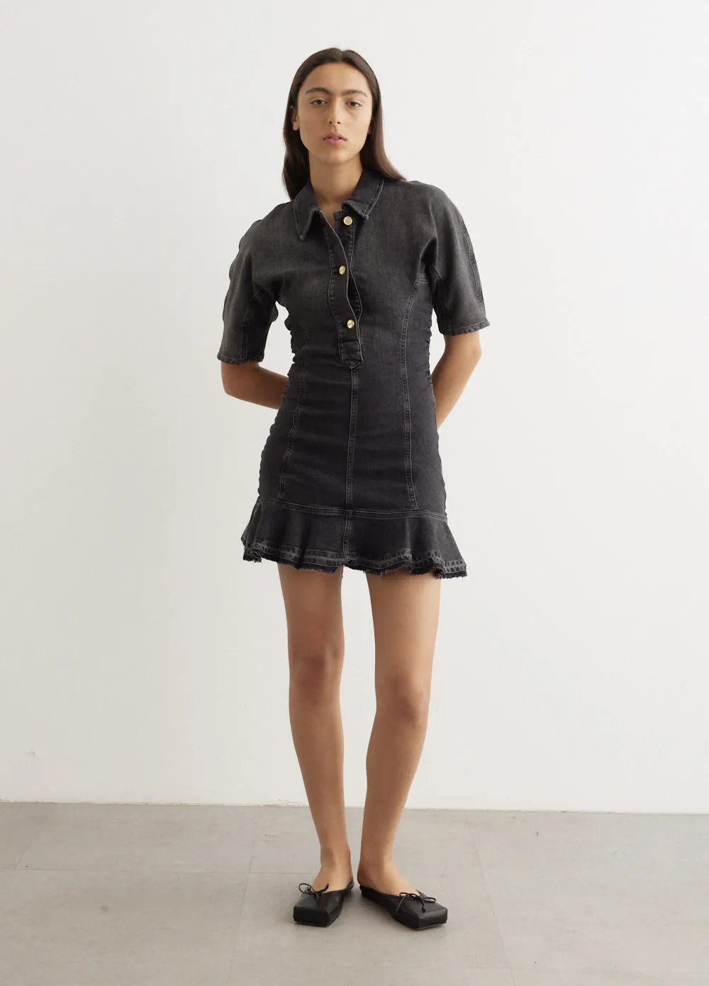 Tint Edge Denim Mini Dress