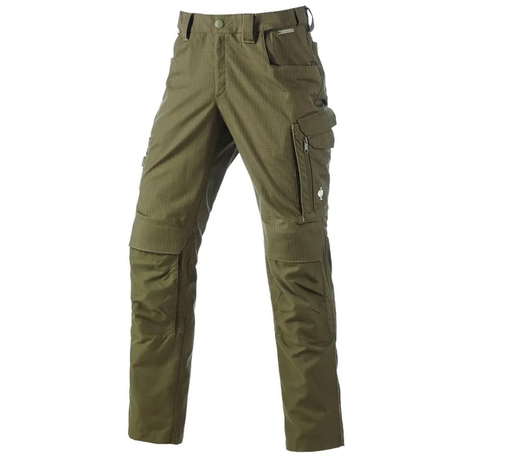 Trousers e.s.concrete solid