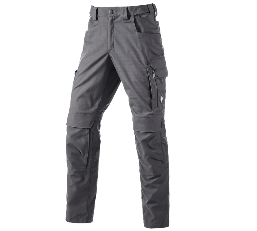Trousers e.s.concrete solid