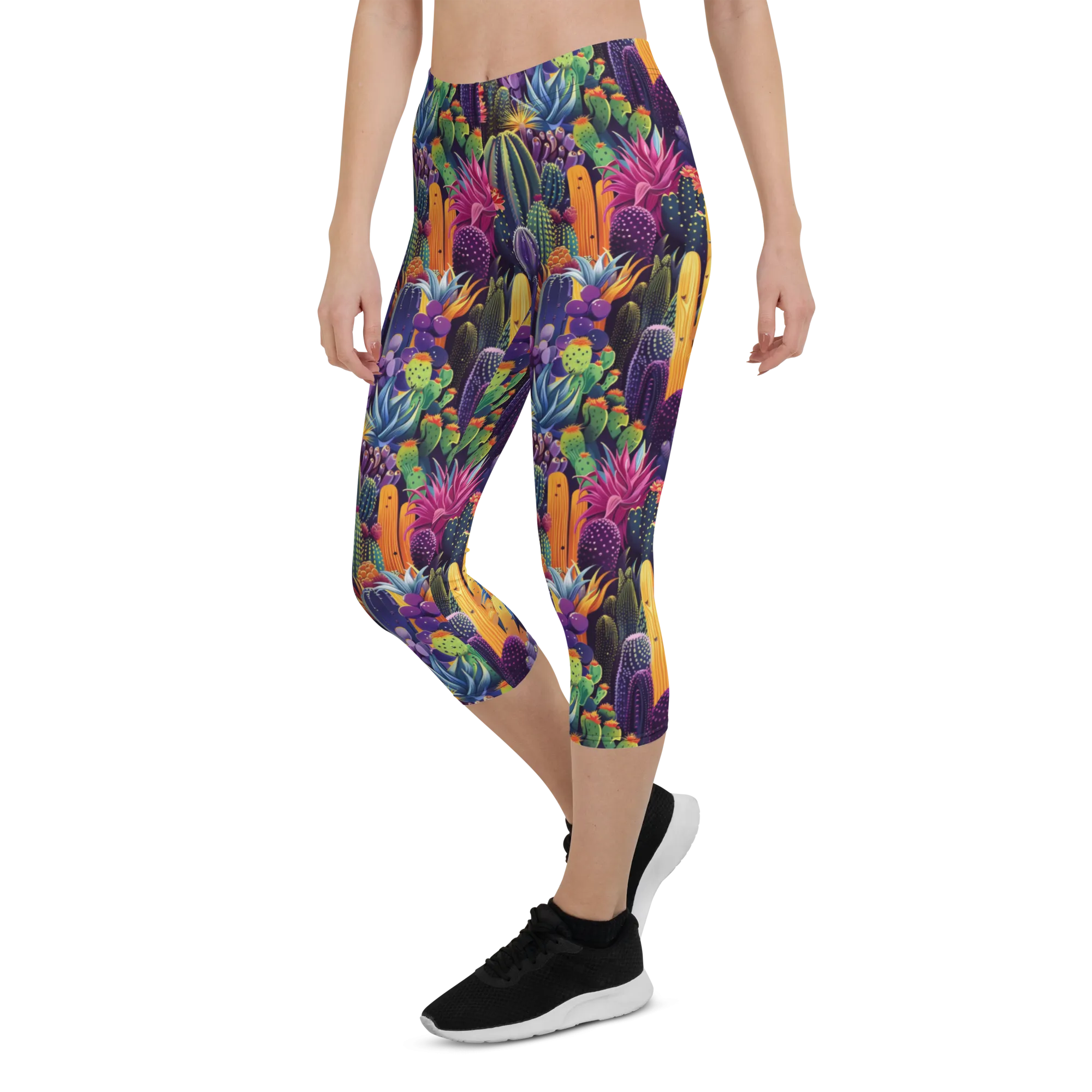Twilight Cactus Capris