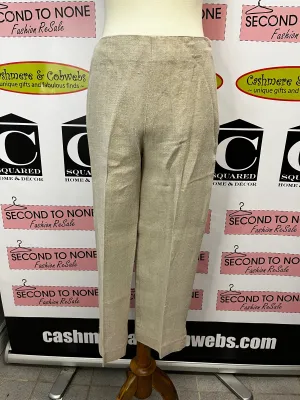Vintage Linen Capris (Size 8)