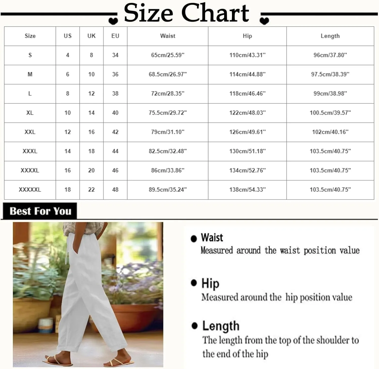 Women Linen Capri Pants Lightweight Quick Dry Summer Pants Casual Beach Drawstring Elastic Waist Boho Trousers