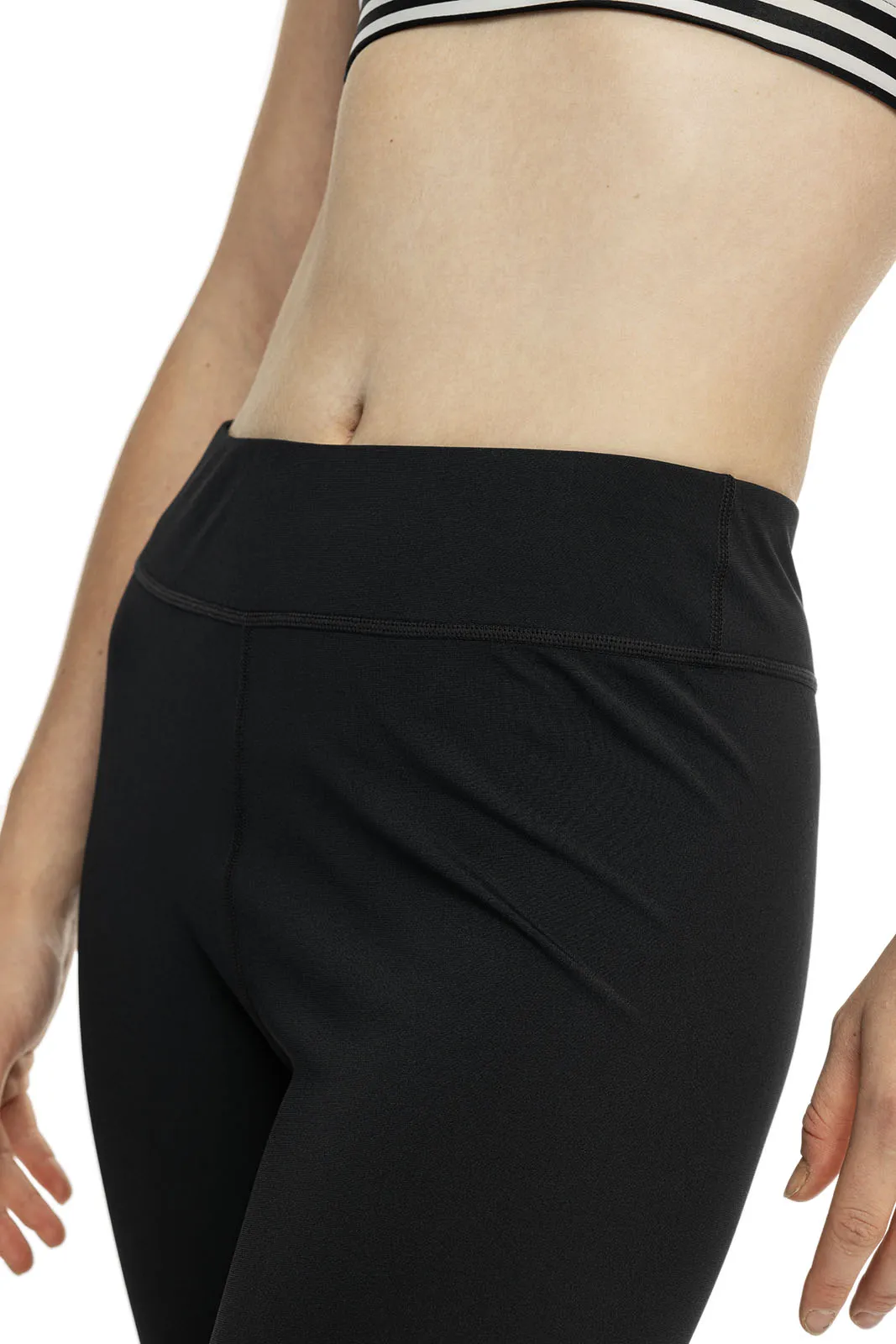 Women's Deep Water Swim Capris | Black