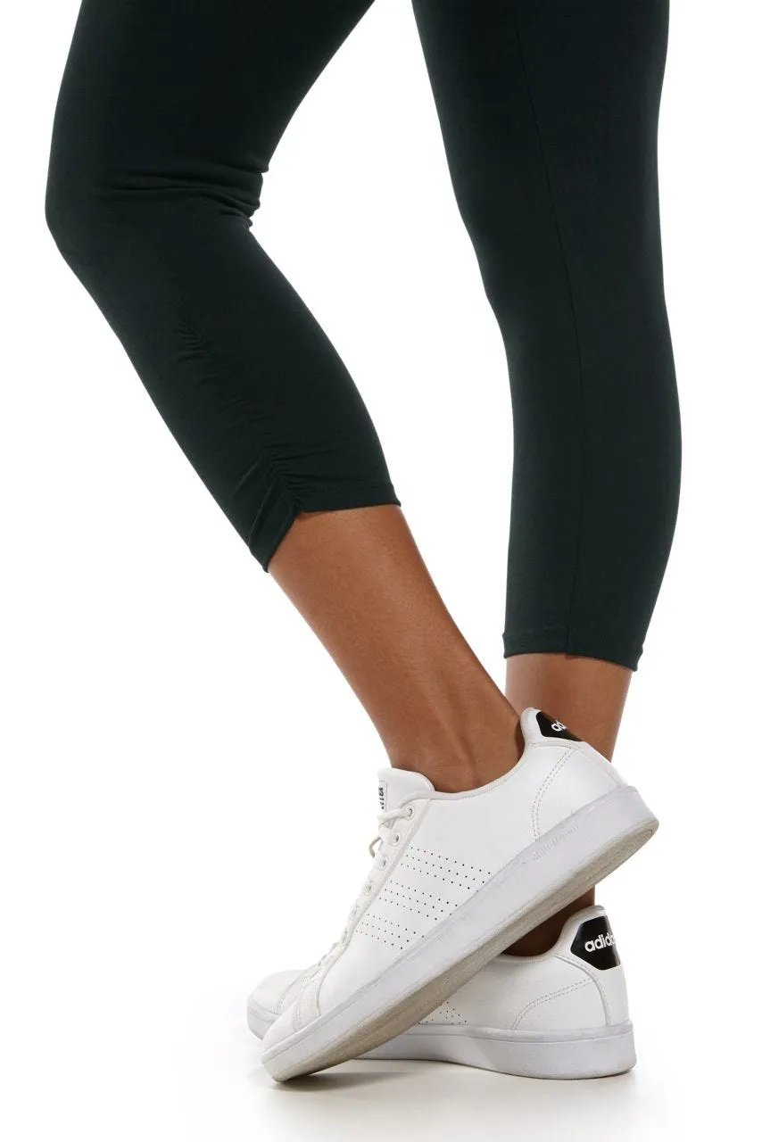 Women's Matiz Ruched Capris  |  Black
