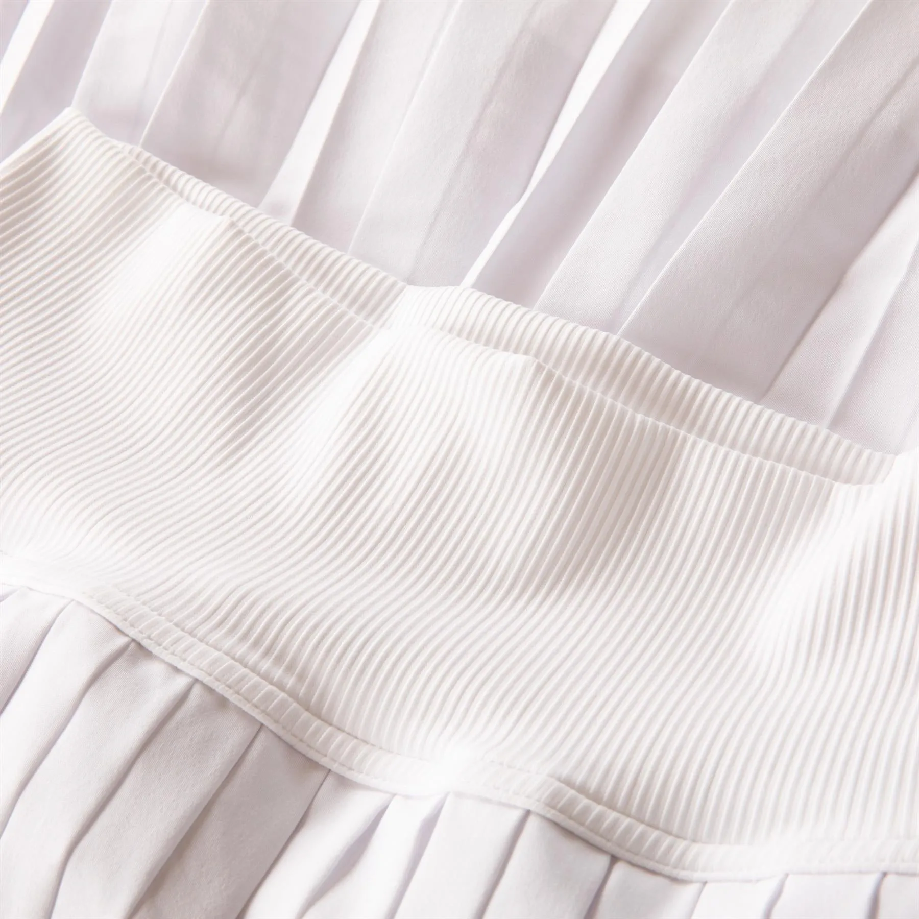 Womens Petite Pleat Skirt White - 2024