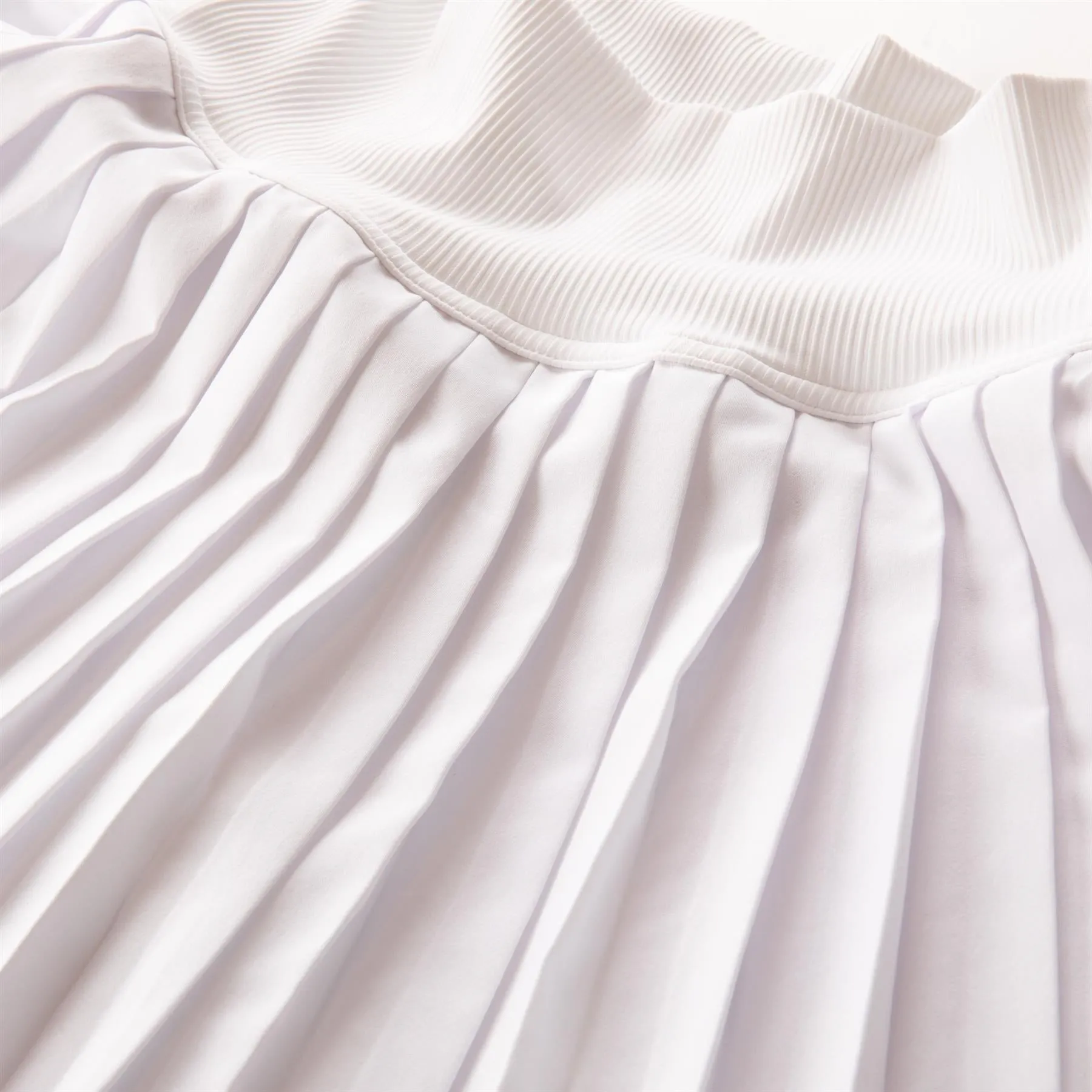 Womens Petite Pleat Skirt White - 2024