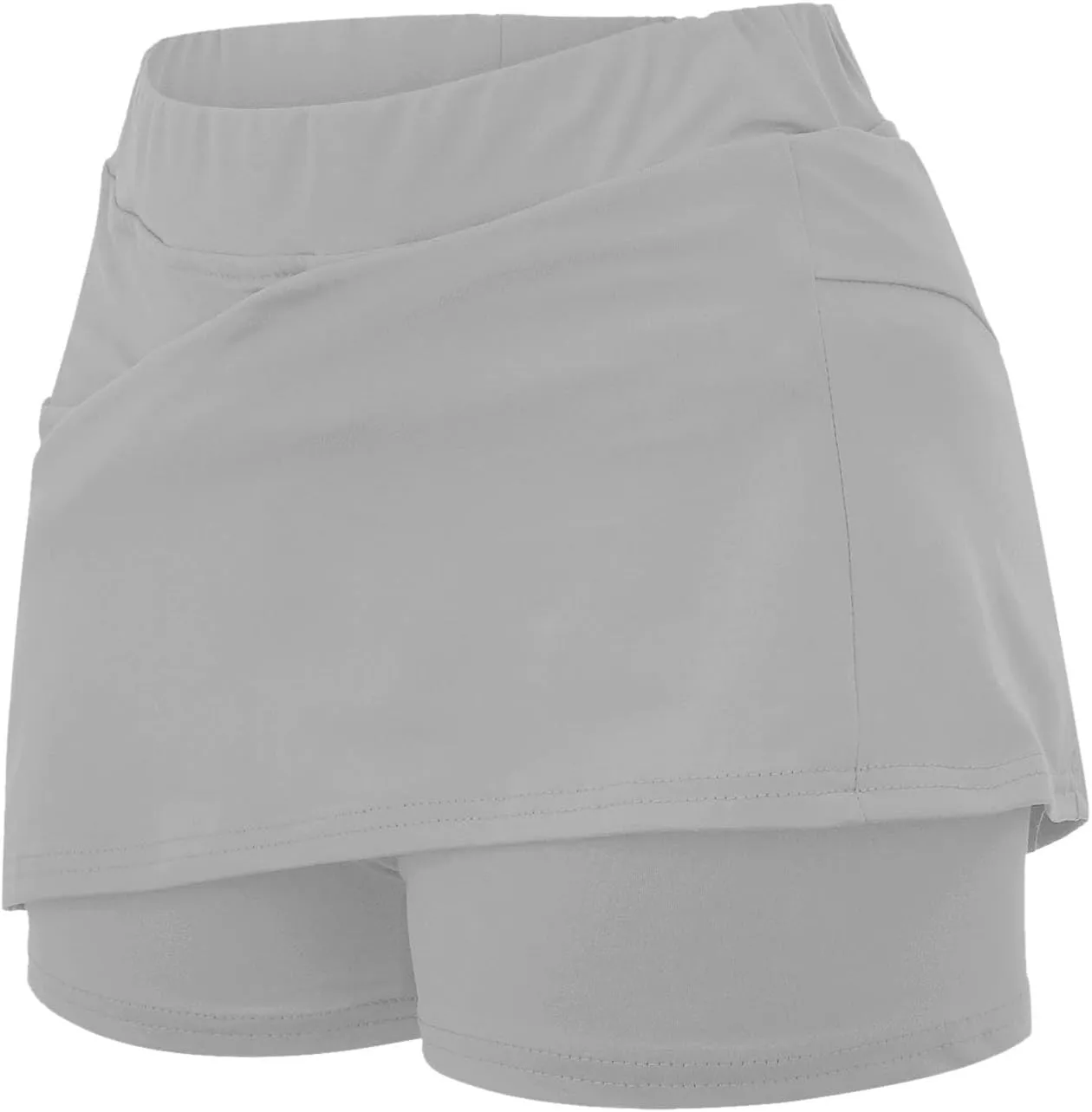 Womens Tennis Skirts with Shorts Underneath Summer Athletic Golf Skorts 2025 Workout Tummy Control Skirt with Pockets